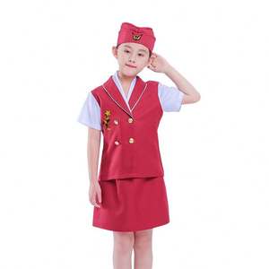 <span class=keywords><strong>Disfraz</strong></span> de fiesta de Carnaval para niños y niñas, <span class=keywords><strong>disfraz</strong></span> de <span class=keywords><strong>azafata</strong></span> de avión para Halloween, HCBC-023 - Product Image 2