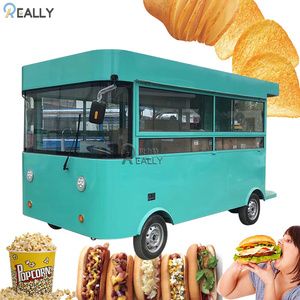 OEM Planta de procesamiento de vegetales Caravana Camión de comida Carrito de restaurante móvil Carritos de café Remolque de venta para la venta - Product Image 3