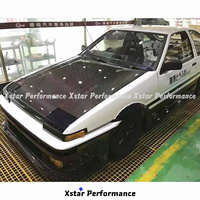 Capot de capot en fibre de carbone de style Oem pour Toyota AE86 1983-1987