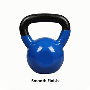 Kettlebells de fitness en fonte revêtues de vinyle antidérapant, prix de gros direct usine - Product Image 2