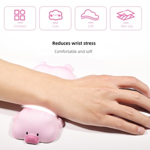 Tùy Chỉnh Màu Hồng Lợn Máy Tính Cánh Tay Phần Còn lại Dễ Thương Silicone Cổ Tay Phần Còn lại Gối Cổ Tay Phần Còn lại Hỗ Trợ Cho Chuột - Product Image 5