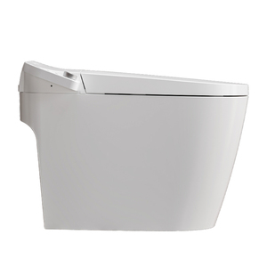 Hiện đại kéo dài thông minh một mảnh nhà vệ sinh tự động tuôn ra ghế sưởi ấm S-trap điều khiển từ xa thông minh CHẬU VỆ SINH nhà vệ sinh - Product Image 5