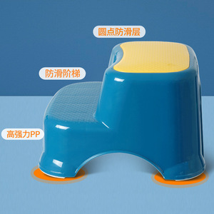 Children <b>Step</b> <b>Stool</b> Green And Blue Two Tier Non Slip For Toilet Bath Kids 2-4 Years - Product Image 5
