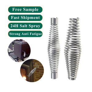 Lò Sưởi Dây Hình Thành Lò Xo BBQ Grill Xử Lý Lò Xo Nén Bằng Thép Không Gỉ - Product Image 2