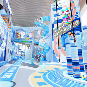 Bán nóng tùy chỉnh lớn trượt trong nhà Thiết bị sân chơi cho trẻ em-Nhà sản xuất thiết kế khu vực chơi thương mại - Product Image 2