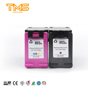 Cartouches d'encre remanufacturées HP 803XL noires et couleur pour imprimantes HP <span class=keywords><strong>Deskjet</strong></span> <span class=keywords><strong>Ink</strong></span> 1110 <span class=keywords><strong>1115</strong></span> 2130 2135 3630 - Product Image 2