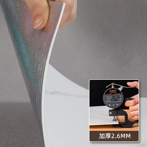 สติ๊กเกอร์ติดผนัง PET แบบมีกาวในตัวสำหรับตกแต่งบ้าน ห้องน้ำ ห้องครัว ห้องนั่งเล่น โรงแรม กันน้ำ วอลเปเปอร์ตกแต่ง 3 มิติ ขายส่ง - Product Image 4