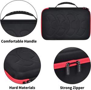 Étui de voyage pour 4 paires de lunettes de ski multiples, sac de protection portable pour lunettes de snowboard avec poche en filet pour gants, voile, spray - Product Image 4