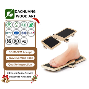 Alat Latih Keseimbangan Kaki Tunggal Fitness Balance, Peregang Pergelangan Kaki dan Kaki, Papan Keseimbangan Balet - Product Image 1