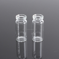 Flacon en verre borosilicate neutre transparent de 3 ml, 5 ml, 10 ml, 15 ml, lavé et stérile, pour le stockage de cultures cellulaires