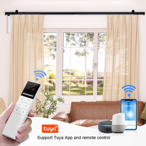 Rails en H motorisés modernes en métal et systèmes électriques de <span class=keywords><strong>rail</strong></span> de <span class=keywords><strong>rideau</strong></span> pour une gestion pratique des rideaux avec accessoires - Product Image 6