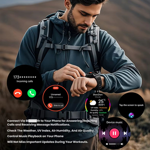 Gaoke Không Thấm Nước X2b Kết Nối Gồ Ghề Thông Minh Đồng Hồ Cho Nam Giới Phụ Nữ Chạy Smartwatch Với GPS Compas Thông Minh Đồng Hồ - Product Image 3