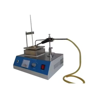 EN 22592 ASTM D92 Asfalt Cleveland Açık Kap Yöntemi Alev Noktası Test Cihazı Petrol Ürünleri Yanma Noktası Test Cihazı - Product Image 2