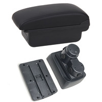 Boîte d'accoudoir ABS avec USB et porte-gobelet pour Renault Duster 2010-2018 - Accessoire de rangement intérieur