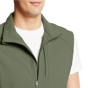2025 Hombres sin mangas usan diseño simple Windstop Softshell chaleco - Product Image 3