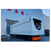 Robot AGV de Guía Láser Magnética sin Rieles, Eléctrico, de 120 Toneladas, Personalizado OEM, Fabricado en China, Vehículo Guiado Automatizado Industrial de Servicio Pesado