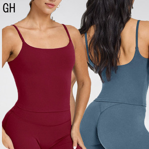 Bộ đồ tập Yoga 9 món dành cho nữ GH, gồm áo thể thao halter và quần legging xòe, trang phục tập luyện nữ - Product Image 4