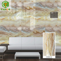Feuille de mousse autocollante Papier peint marbré 30 X 60 pour la décoration de la maison