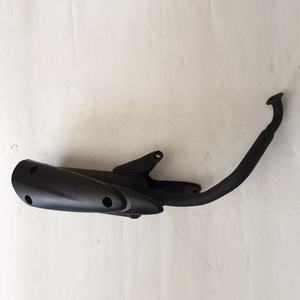 Tubo de Escape Negro Tradicional Apto para Modificación de Accesorios GY6, Tubos de Escape para Motocicletas - Product Image 2