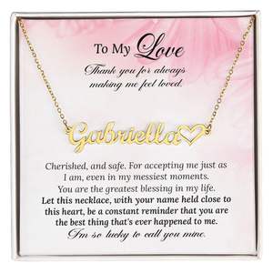 Collar con Colgante de Corazón y Nombre Personalizado en Cobre, Tarjeta con Texto Personalizado, Regalo Romántico para tu Pareja - Product Image 5