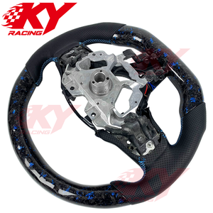 Volant sport en fibre de carbone forgée avec affichage LED du régime moteur pour Infiniti Q60 Q60S Q50S Q50L et Nissan Skyline 350GT Coupé - Product Image 3