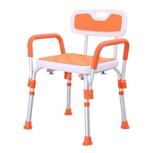 Chaise de douche Xuanrui renforcée et réglable avec tapis antidérapant pour personnes âgées et femmes enceintes – Équipement de sécurité pour la salle de bain - Product Image 1