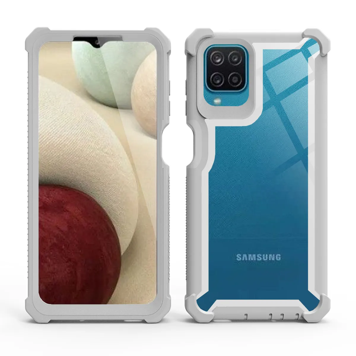 Tpu Telefoon Geval Voor Samsung Galaxy A12 A32 A52 A72 5G Volledige Bescherming Transparante Shockproof Bumper Telefoon Case Ruimte luchtkussen