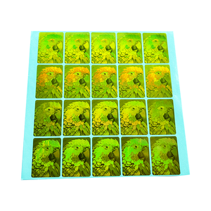 Adesivi Promozionali Olografici 3D Autoadesivi Impermeabili Anti-Contraffazione per Regno Unito e Canada, Carta Personalizzata con Taglio Laser - Product Image 3