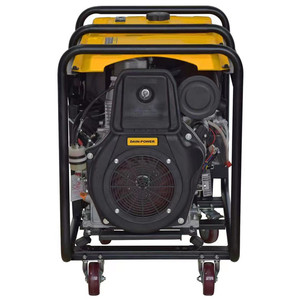 220V 380V 定格電力8KW ディーゼル発電機 溶接発電機セット付き - Product Image 6