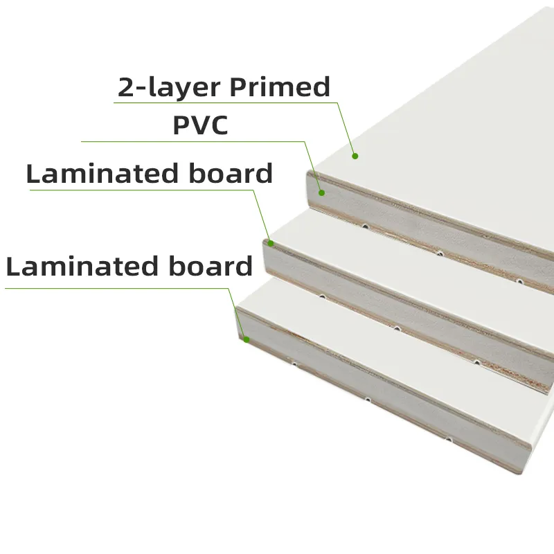 11/16 sơn lót trắng Thuế quan thấp. X 4-5/8 trong. Rầm cửa nhựa PVC