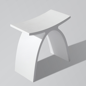 <span class=keywords><strong>Tabouret</strong></span> de <span class=keywords><strong>douche</strong></span> en résine de surface solide avec design européen, siège de toilette personnalisable <span class=keywords><strong>pour</strong></span> bébés, enfants, salle de bain, chambre à coucher - Product Image 5