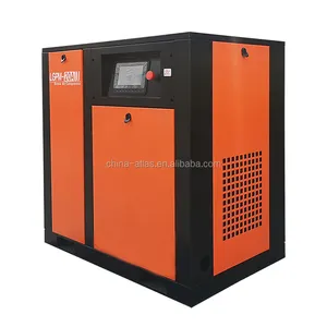 15KW double stage screw air compressor 700 cfm free oil air compressor 10 bar