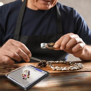 อิเล็กทรอนิกส์แบบพกพา LCD Super Mini <span class=keywords><strong>เครื่อง</strong></span><span class=keywords><strong>ชั่ง</strong></span><span class=keywords><strong>ดิจิตอล</strong></span> <span class=keywords><strong>1000</strong></span> <span class=keywords><strong>กรัม</strong></span> 0.01g-500g กระเป๋าชั่งน้ําหนักน้ําหนัก gram Scale - Product Image 5