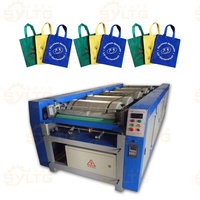 1-6 couleurs carton ondulé poly plastique sacs imprimés sacs à provisions boîte à pizza imprimante machine d'impression