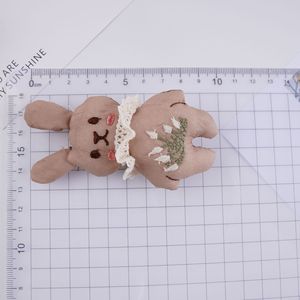 Poupées de dessin animé, radis en gaze, perles de lapin, accessoires vestimentaires, tissu, fruits faits à la main, décorations pour enfants, art déco, <span class=keywords><strong>anniversaire</strong></span> - Product Image 5