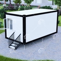 Maison conteneur de luxe détachable, structure en acier préfabriquée, étanche, pour hôtels, bureaux, villas, appartements, avec panneaux sandwich EPS