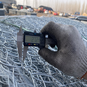 Fabrika fiyat altıgen dokuma ağır galvaniz gabyon kutu Galfan kaplı <span class=keywords><strong>Gabion</strong></span> kutusu istinat duvar için - Product Image 2