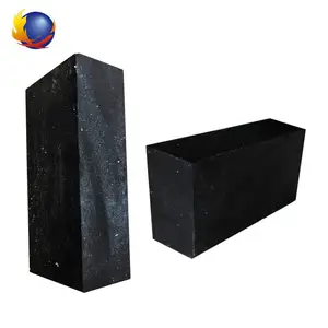 High Purity Magnesia Chrome Refractory Magnesite Chromite Bricks For Furnace Lining