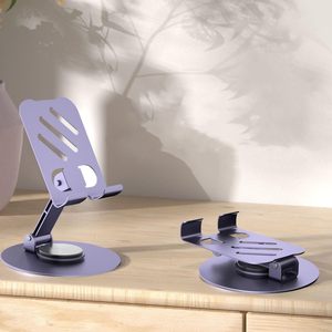 Support de téléphone de bureau rotatif à 360 degrés en métal, support flexible réglable et stable, support universel pour smartphone - Product Image 4