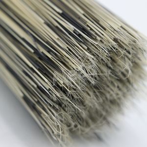 Mini Oco Sólido Cônico Pet Monofilamento Cerdas Sintéticas Porco Misturado Fibra Monofilamento Cerdas Para Escovas De Tinta De Parede De Madeira - Product Image 2