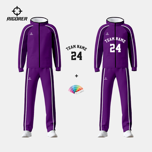 Rigorer Men's Training Tracksuit Men's <strong>Customized</strong> Tracksuits Basketball Jogging <strong>Suits</strong> for Outdoor Sports and Travel Wear - Product Image 3