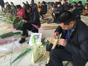 Handmade <b>Square</b> Wicker <b>Basket</b> Deeped Wood Strip Mixed Material Highly Durable Storage <b>Baskets</b> - Product Image 4