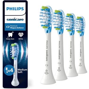 Têtes de brosse Philips Sonicare C3 Premium Plaque Defence, lot de 4, souplesse moyenne - Product Image 1