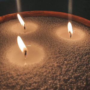 Nouvel an 2025 nouveautés naturel <span class=keywords><strong>blanc</strong></span> <span class=keywords><strong>noir</strong></span> couleur perlée bougie poudre sable cire pour la maison événement décoration de mariage - Product Image 5