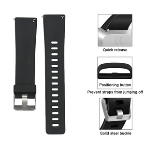 Chungming – bracelet en Silicone souple, 12 couleurs, bande de Sport en caoutchouc pour <span class=keywords><strong>Fitbit</strong></span> <span class=keywords><strong>Versa</strong></span> <span class=keywords><strong>2</strong></span> Lite 23mm - Product Image 5