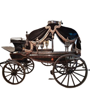 Carruaje fúnebre tirado por caballos sagrados a la venta comprar fabricante de carruajes fúnebres - Product Image 4