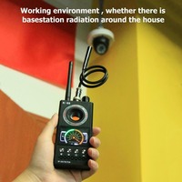 Détecteur Regis sans fil K68 détecteur d'insectes RF caméra anti-candide traqueur GPS sténopé détecteur de vitesse caché alarmes personnelles