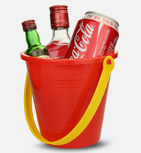 ถังน้ำแข็งพลาสติกแบบพกพาสำหรับการตั้งแคมป์และงานเลี้ยง<span class=keywords><strong>เบียร์</strong></span>ไวน์ค็อกเทลกลางแจ้ง - Product Image 3