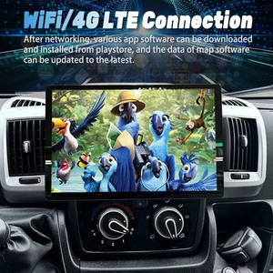 Autoradio multimédia vidéo GPS 15,6 pouces Android 15 Carplay pour Fiat Ducato Peugeot Boxer Citroën Jumper 2006-2022 - Product Image 5