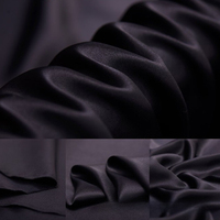 Tissu en soie de mûrier haut de gamme 30 Momme, épais, résistant à l'abrasion, 120 GSM, tissé, pour vêtements, pyjamas en soie, cheongsam